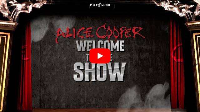 アリス・クーパーが来週発売の新作「ROAD」から新たなシングル ”Welcome To The Show” のリリック・ビデオをリリース！  ボーナスBlu-rayから ”School's Out” のライヴ映像も公開！ | NEWS | BURRN! ONLINE