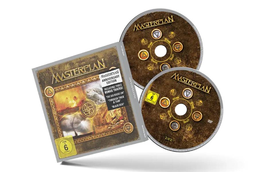 MASTERPLANのデビュー作「MASTERPLAN」の20周年記念盤CD+DVDが11月に
