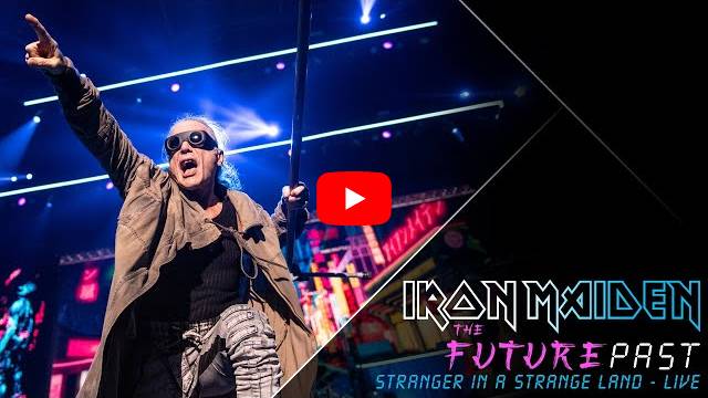 IRON MAIDENが『THE FUTURE PAST WORLD TOUR』から ”Stranger In A Strange Land”  のオフィシャル・ライヴ映像をアップ！ | NEWS | BURRN! ONLINE