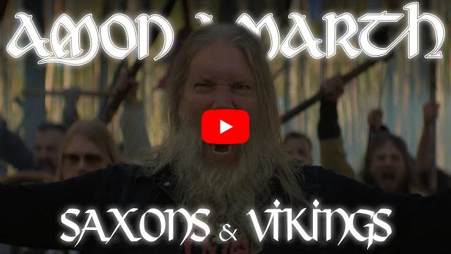 人気ヴァイキング・メタラーAMON AMARTHのニュー・シングル ”Saxons
