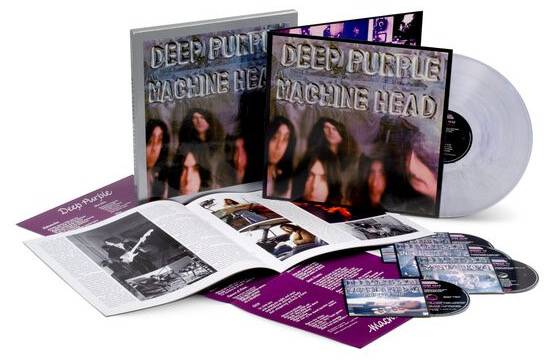 DEEP PURPLEの3/29発売の「MACHINE HEAD」スーパーDXエディションから 