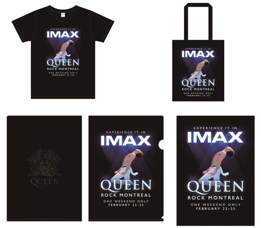 QUEEN クイーン IMAX 映画公式グッズ Tシャツ Mサイズ - ミュージシャン