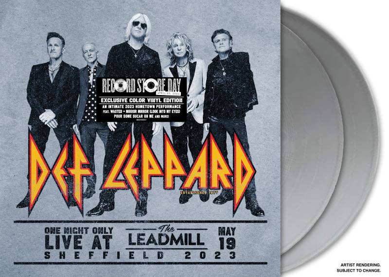 DEF LEPPARDが4/20のレコード・ストア・デイにライヴ・アルバム「LIVE AT LEADMILL」をリリース！ | NEWS |  BURRN! ONLINE