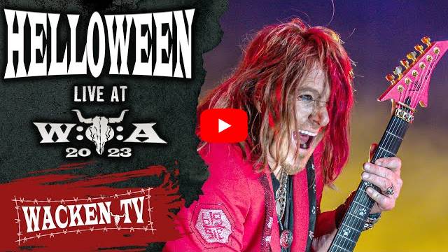 HELLOWEENの『WACKEN OPEN AIR 2023』のショウを捉えたプロショット映像が公開！ | NEWS | BURRN! ONLINE