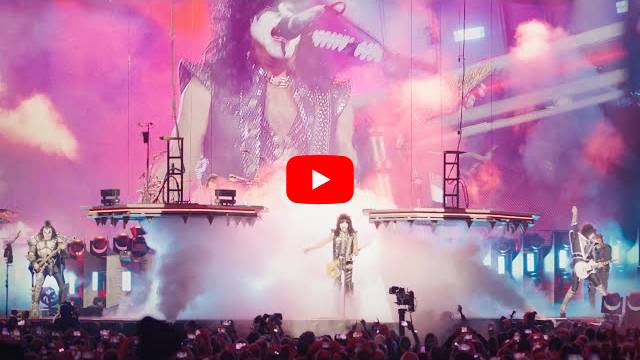 KISSが1年前のラスト・ショウの模様をまとめたリキャップ映像をアップ