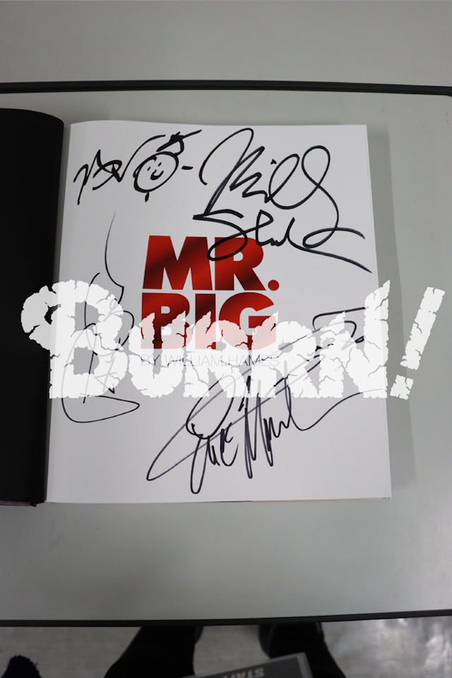 MR.BIG Photo Book BY WILLIAM HAMES | HM/HR 宝島 Music.Cool