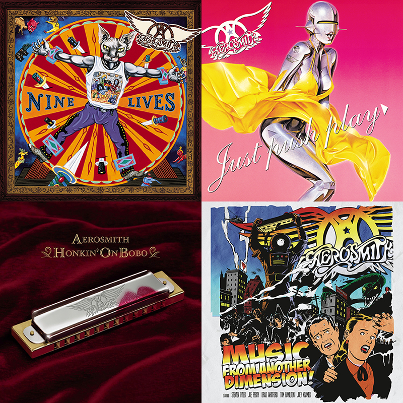 AEROSMITH、ミニLP仕様CD復刻シリーズ第3弾10/29発売