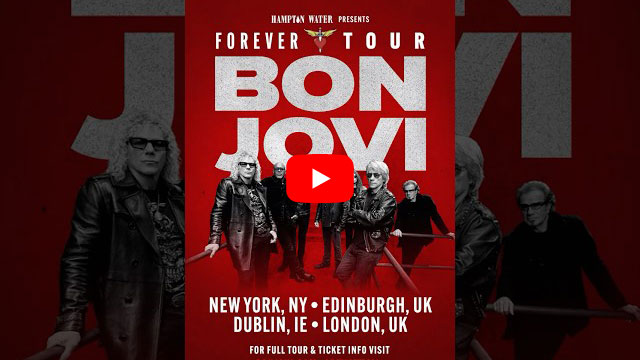 BON JOVI、USENやCDの国内洋楽チャートで1位を獲得。復活ツアーは大