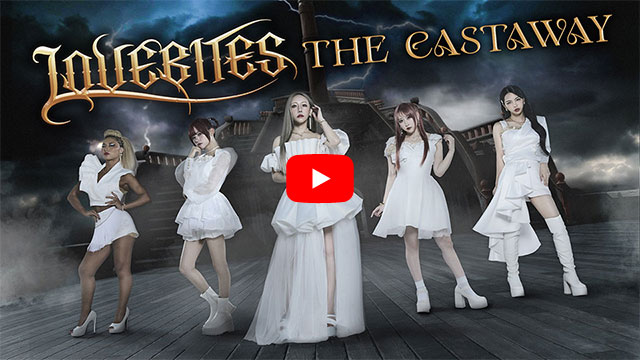 LOVEBITES、2/18リリース最新作からの “The Castaway” MVを公開