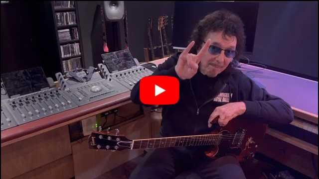 トニー・アイオミがYouTube公式チャンネルで年末年始のご挨拶。2026年