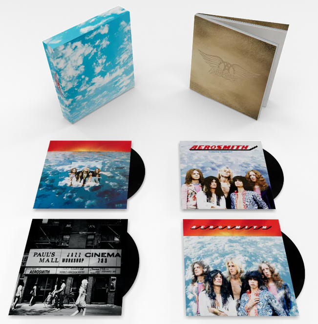 AEROSMITHのレジェンダリー・エディション、日本盤は1CD/3CD/4LP形態で