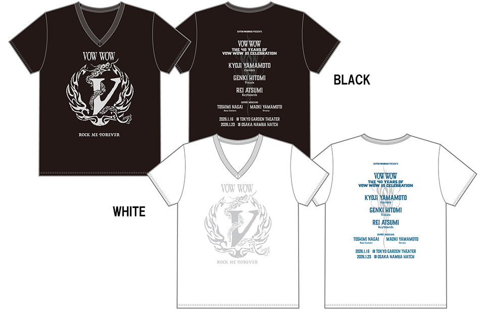 VOW WOW「THE 40 YEARS OF VOW WOW III CELEBLATION」公演オフィシャル