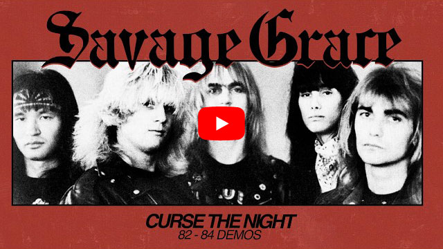 7月にリリースされるUSカルト・パワー・メタルの伝説SAVAGE GRACEの