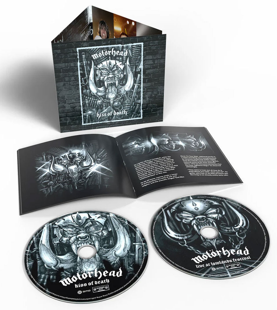 MOTÖRHEAD過去作再生の波は止まらず！ 「KISS OF DEATH」がライヴ音源
