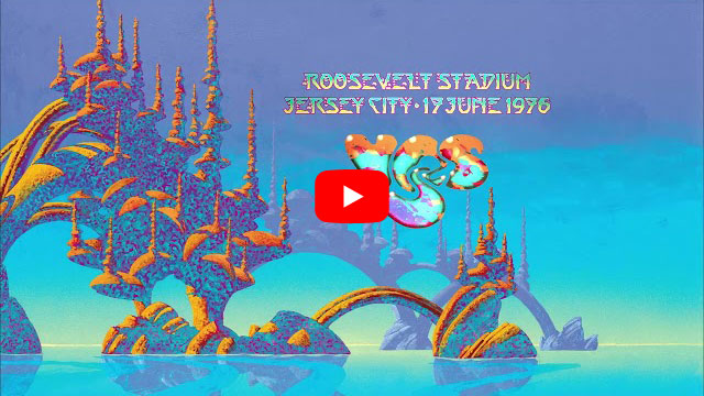 YES絶頂期の1976年に残したライヴ音源が「ROOSEVELT STADIUM, JERSEY