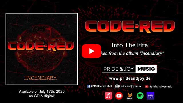 北欧メロディアス・ハードの実力者が集ったプロジェクト：CODE-REDの