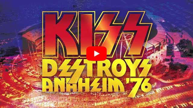 KISS、名演として知られる1975年 “Destroyer Tour” 時のライヴを収録