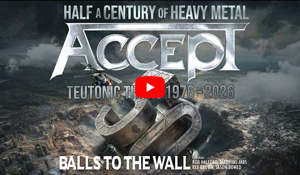 洋楽 Rudolf Hess Entwarnung CD ACCEPTの50周年記念アルバム「TEUTONIC TITANS 1976-2026」に鋼鉄神が