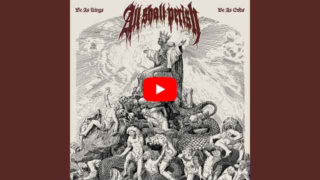 デスコア先駆者の1つALL SHALL PERISHが約15年ぶりのニュー・アルバム