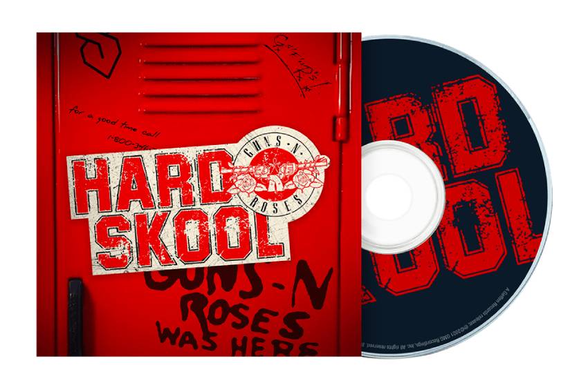 レア GUNS N'ROSES ファンクラブ限定盤 hard skool - 洋楽