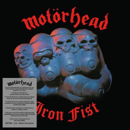 MOTÖRHEAD「IRON FIST」の40周年記念盤が9月に登場！ デモやライヴなど